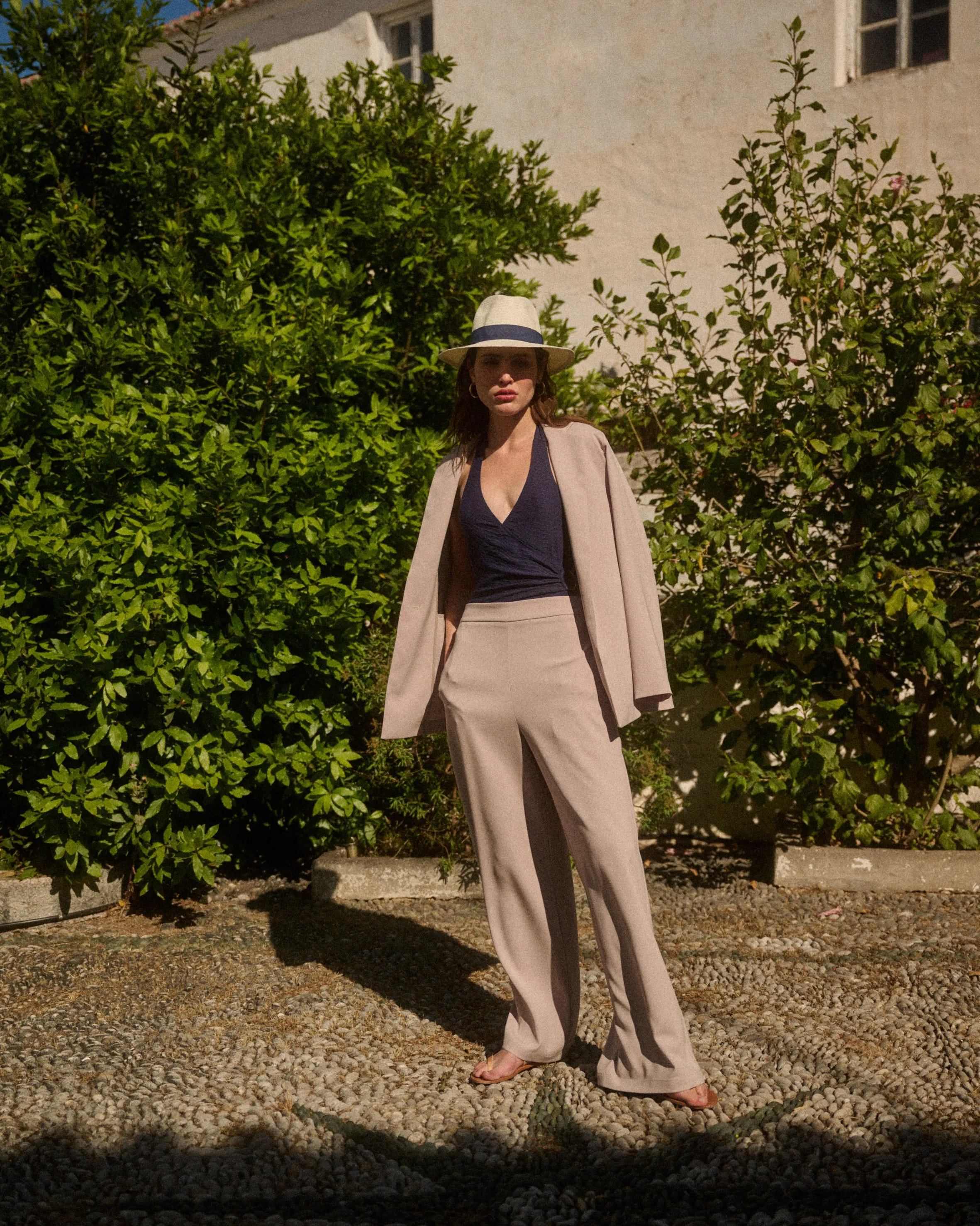 Avra Oversized Blazer Beige