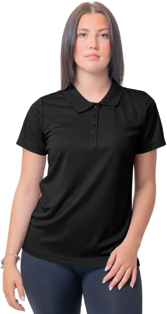 Banu Polo Shirts for Women, Dryfit Womens Polo Shirts Short Sleeve, Collared Women Polo Shirts for Work Moisture Wicking