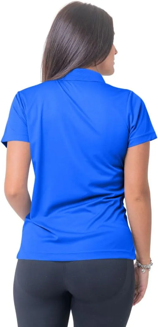 Banu Polo Shirts for Women, Dryfit Womens Polo Shirts Short Sleeve, Collared Women Polo Shirts for Work Moisture Wicking