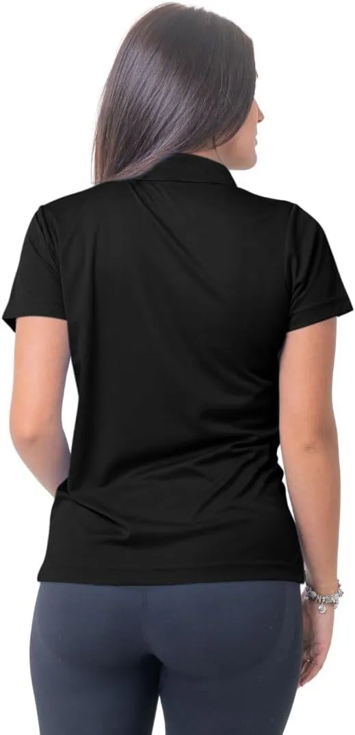 Banu Polo Shirts for Women, Dryfit Womens Polo Shirts Short Sleeve, Collared Women Polo Shirts for Work Moisture Wicking