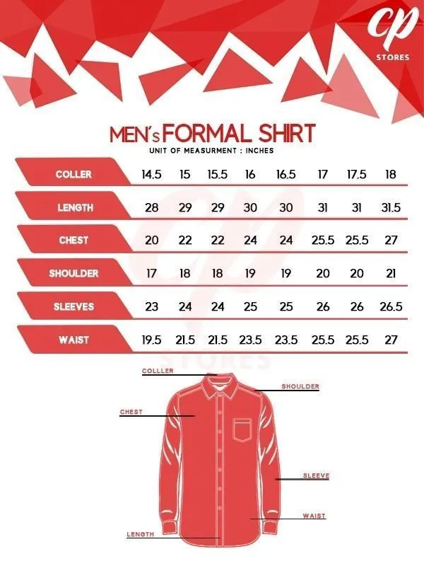 Blue Checks Formal Dress Shirt For Men MFS145