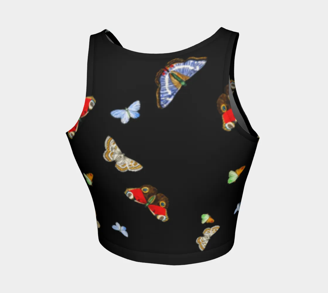 Butterfly Athletic Crop Top