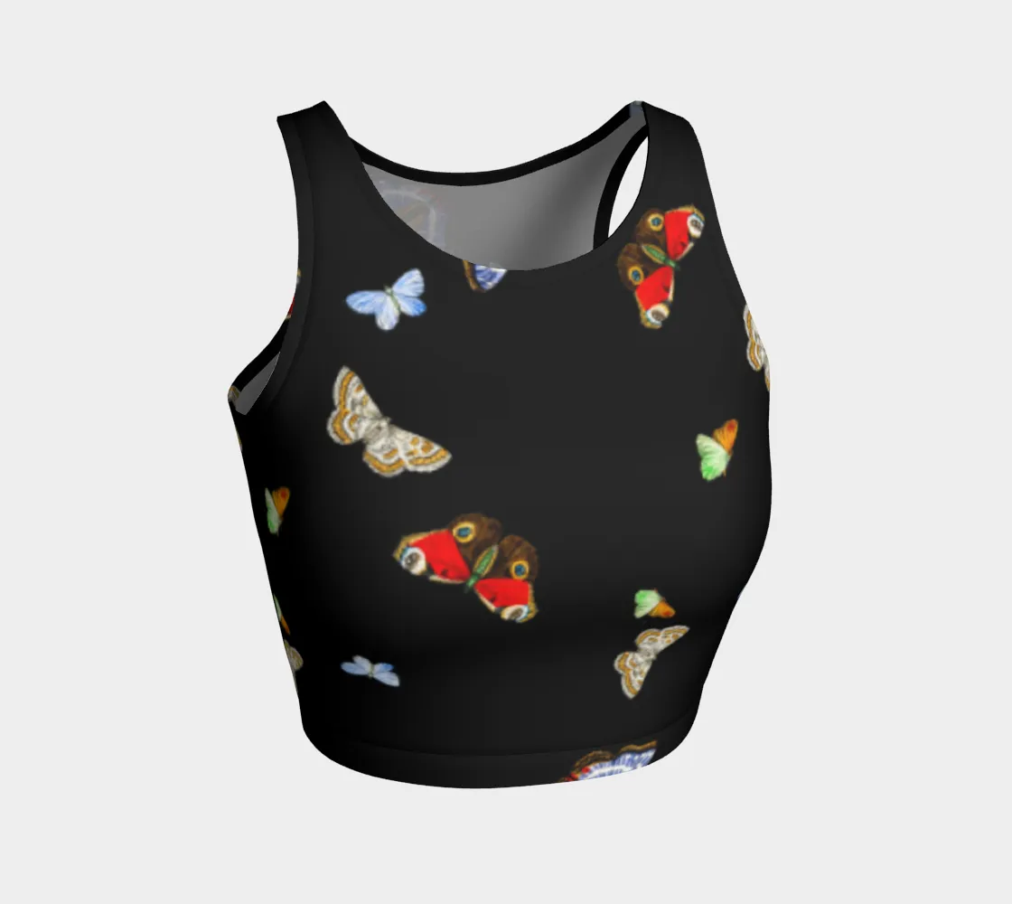 Butterfly Athletic Crop Top