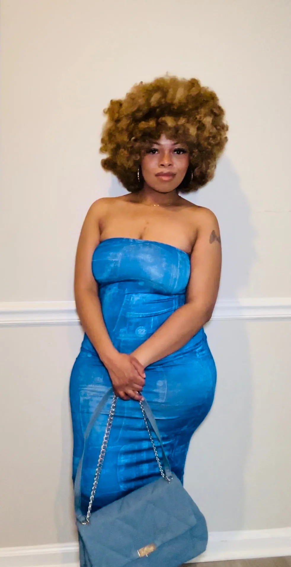 Casual Meet Up Denim Dress
