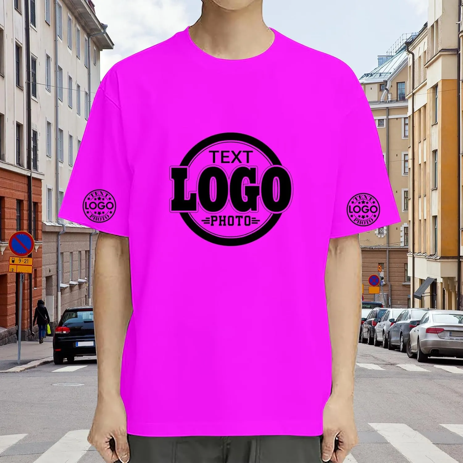 Custom T Shirts with YourText Logo Photo Personalized T Shirts Custom Shirt Design Your Own Custom Tee Shirt