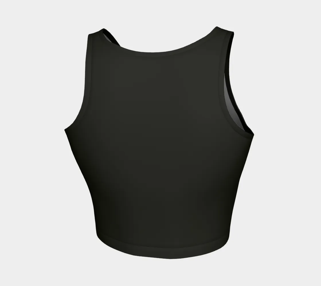 Deep Dark Green Athletic Top
