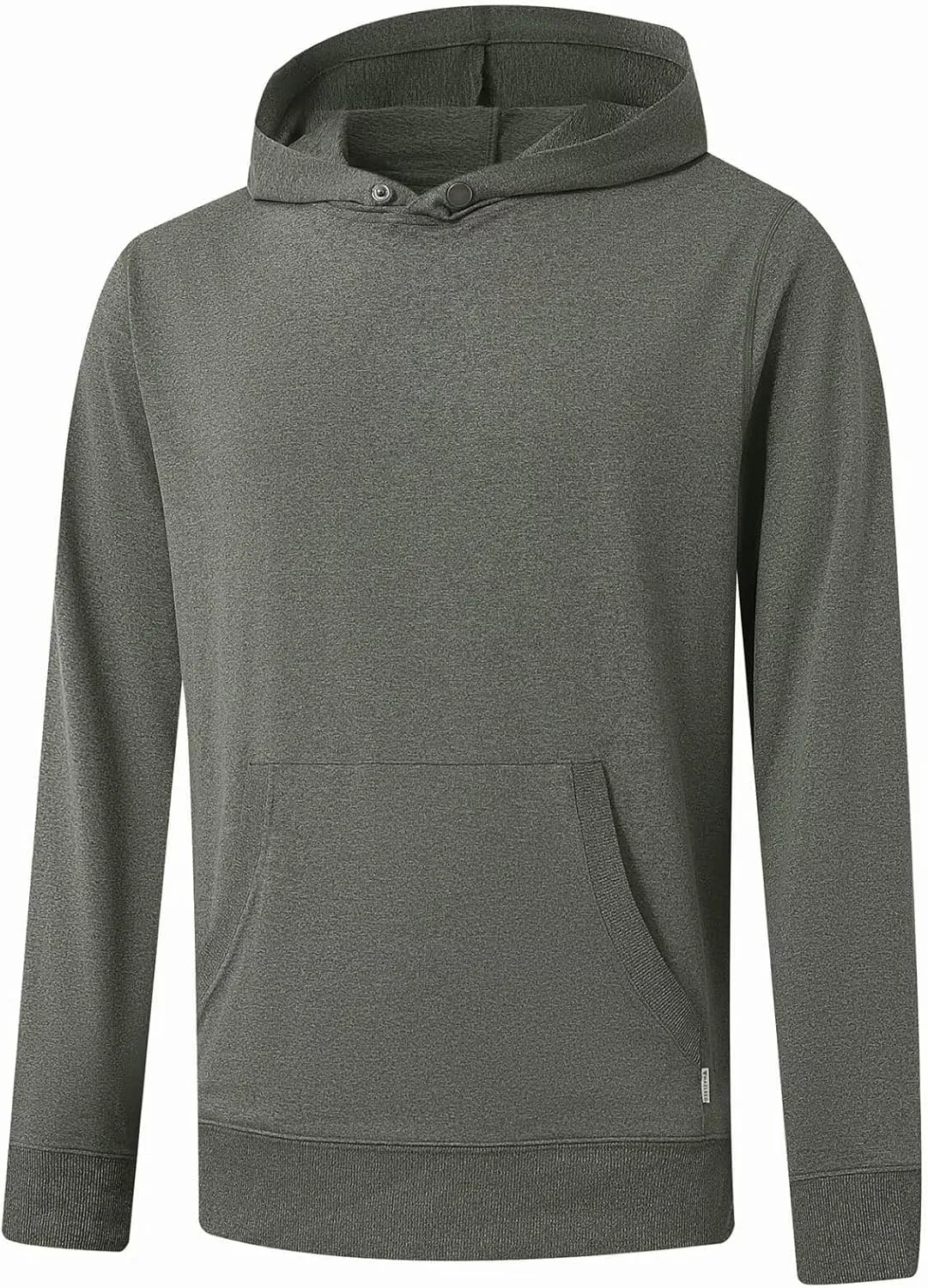 M MAELREG Mens Hoodies Pullover Performance Heather Kangaroo Pocket Thin Hooded Sweatshirt Athletic Golf Hoodies for Men