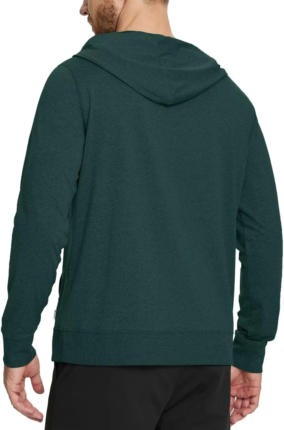 M MAELREG Mens Hoodies Pullover Performance Heather Kangaroo Pocket Thin Hooded Sweatshirt Athletic Golf Hoodies for Men