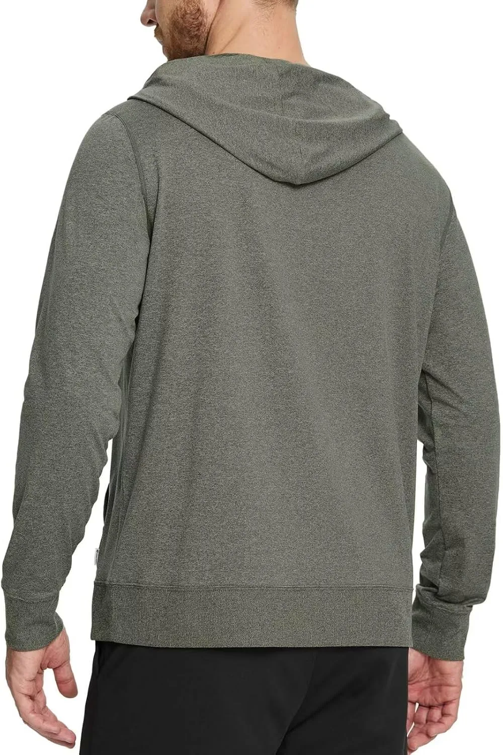 M MAELREG Mens Hoodies Pullover Performance Heather Kangaroo Pocket Thin Hooded Sweatshirt Athletic Golf Hoodies for Men