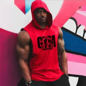 Men Summer Fitness Clothing Bodybuilding Hoody