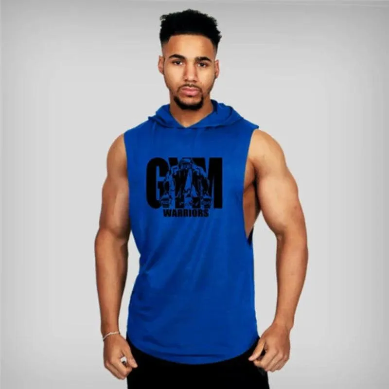 Men Summer Fitness Clothing Bodybuilding Hoody
