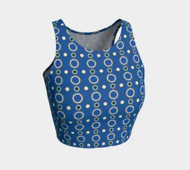 Polka Dots Athletic Crop Top
