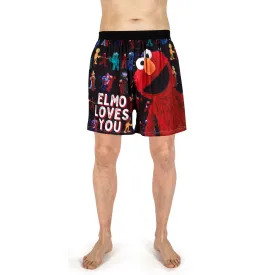 Sesame Street Elmo Boxer Shorts