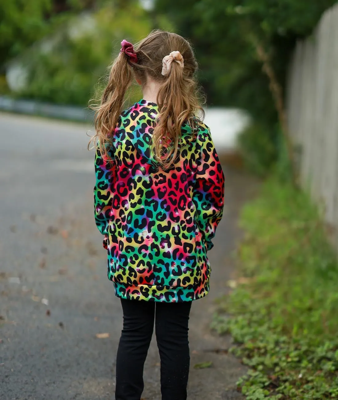 uideazone Girls Pullover Hoodies 3D Graphic Printed Hooded Sweatshirt with Pocket 4-14 Years