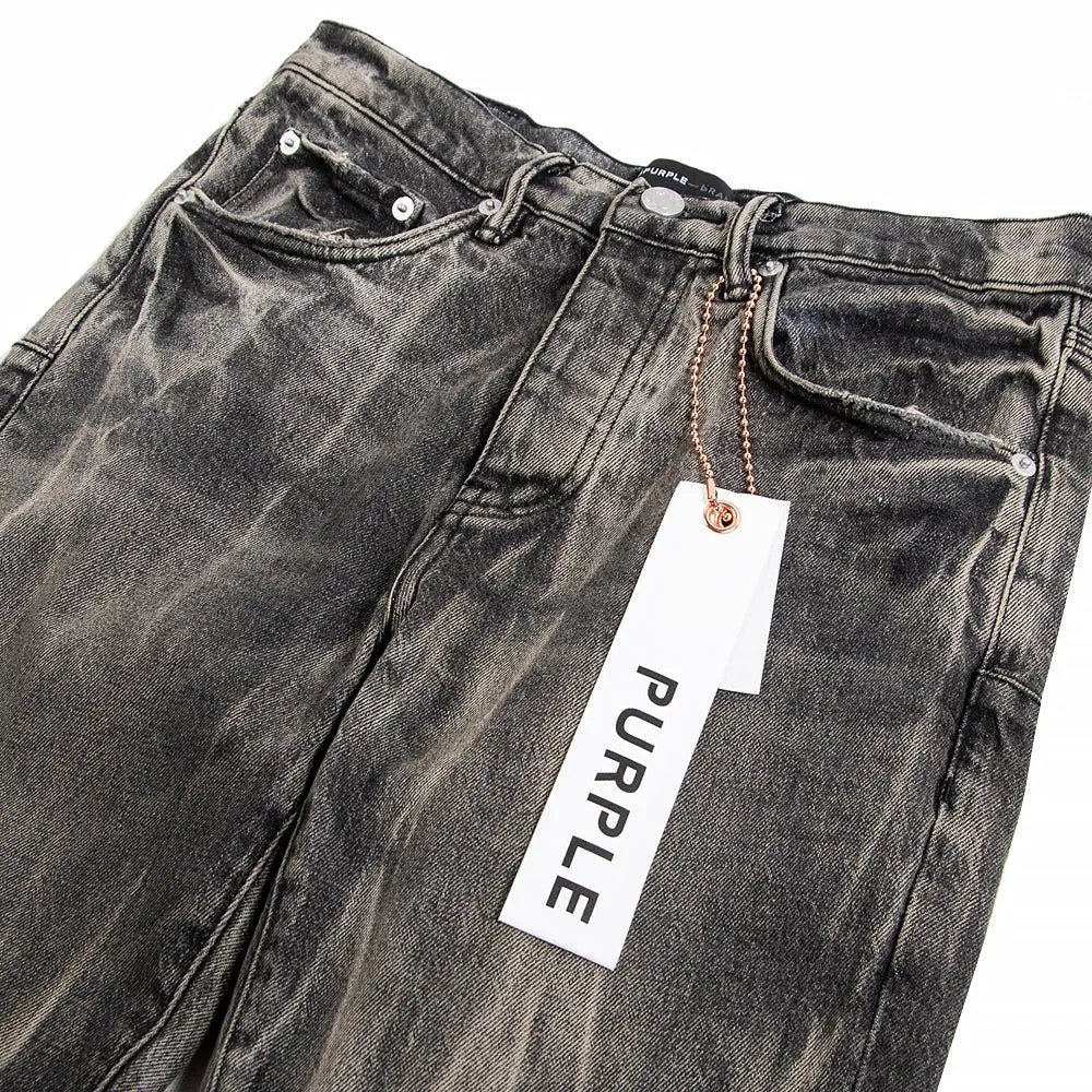 Washed Black Tie Denim